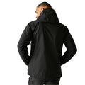 Black - Back - Regatta Mens Wentwood 3 in 1 Jacket