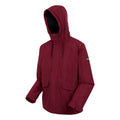 Dark Maroon-Black - Side - Regatta Mens Sterlings Insulated Waterproof Jacket