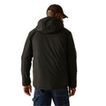 Black - Pack Shot - Regatta Mens Sterlings Insulated Waterproof Jacket