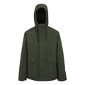 Dark Khaki - Front - Regatta Mens Sterlings Insulated Waterproof Jacket