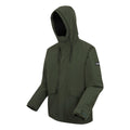 Dark Khaki - Side - Regatta Mens Sterlings Insulated Waterproof Jacket