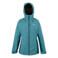 Storm Blue-Moroccan Blue - Front - Regatta Womens-Ladies Highton Stretch Padded Jacket