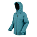 Storm Blue-Moroccan Blue - Side - Regatta Womens-Ladies Highton Stretch Padded Jacket