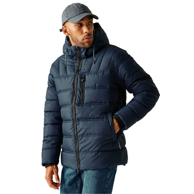 Navy-Spring Lake - Lifestyle - Regatta Mens Leeshaw Padded Jacket
