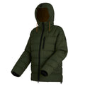 Olive Night-Pumpkin Spice - Side - Regatta Mens Leeshaw Padded Jacket