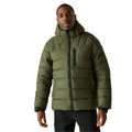 Olive Night-Pumpkin Spice - Lifestyle - Regatta Mens Leeshaw Padded Jacket