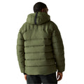 Olive Night-Pumpkin Spice - Pack Shot - Regatta Mens Leeshaw Padded Jacket