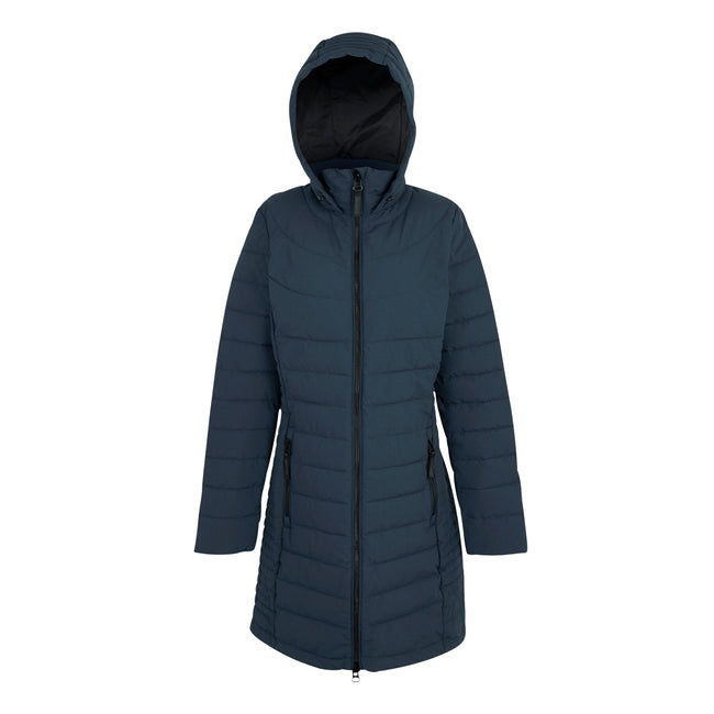 Navy - Front - Regatta Womens-Ladies Andria Padded Jacket