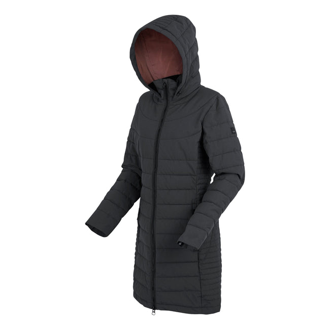 Seal Grey - Side - Regatta Womens-Ladies Andria Padded Jacket
