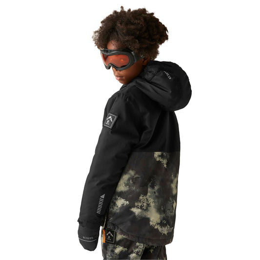 Glacier Green - Front - Dare 2B Childrens-Kids Freehand II Ski Jacket