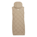 Taupe Beige - Back - Regatta Womens-Ladies Rurietta Long Length Gilet