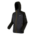 Black-Yellow - Side - Regatta Mens Andreson Hybrid Jacket