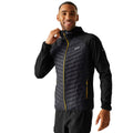Black-Yellow - Lifestyle - Regatta Mens Andreson Hybrid Jacket