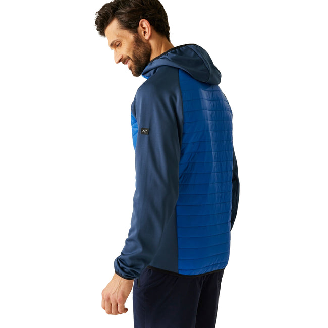 Snorkel Blue-Moonlight Denim - Pack Shot - Regatta Mens Andreson Hybrid Jacket