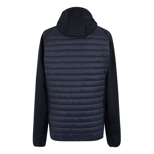 Navy - Back - Regatta Mens Andreson Hybrid Jacket
