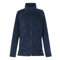 Navy - Front - Regatta Womens-Ladies Mayse Full Zip Fleece Jacket