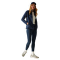 Navy - Close up - Regatta Womens-Ladies Mayse Full Zip Fleece Jacket