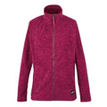 Dark Cerise - Front - Regatta Womens-Ladies Mayse Full Zip Fleece Jacket