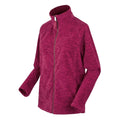 Dark Cerise - Side - Regatta Womens-Ladies Mayse Full Zip Fleece Jacket