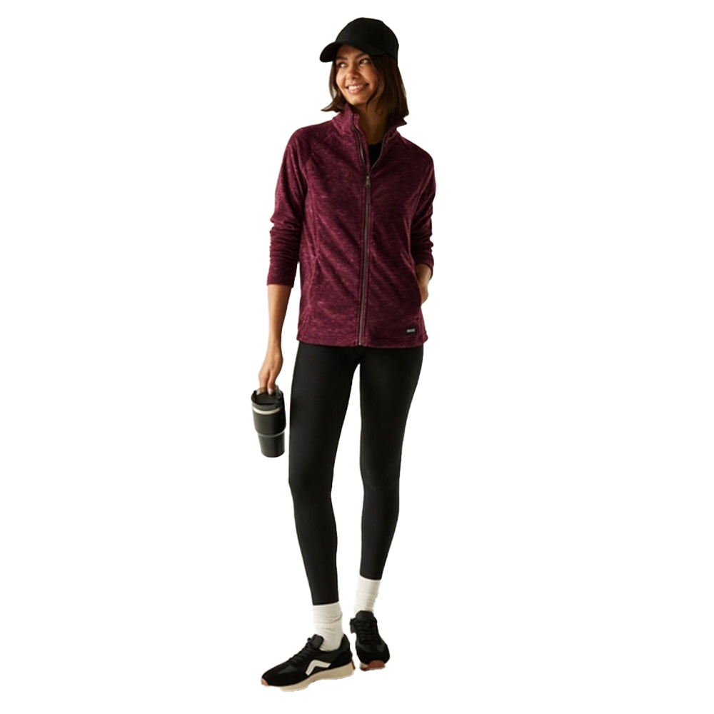 Fig - Close up - Regatta Womens-Ladies Mayse Full Zip Fleece Jacket