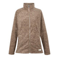 Soft Taupe - Front - Regatta Womens-Ladies Mayse Full Zip Fleece Jacket