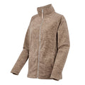Soft Taupe - Side - Regatta Womens-Ladies Mayse Full Zip Fleece Jacket