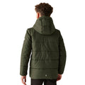 Olive Night - Close up - Regatta Childrens-Kids Halkner Padded Jacket
