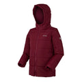 Dark Pimento - Side - Regatta Childrens-Kids Halkner Padded Jacket