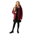 Dark Pimento - Close up - Regatta Childrens-Kids Halkner Padded Jacket