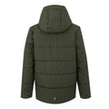 Green - Back - Regatta Childrens-Kids Halkner Padded Jacket