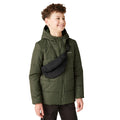 Olive Night - Pack Shot - Regatta Childrens-Kids Halkner Padded Jacket
