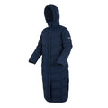 Navy - Side - Regatta Womens-Ladies Eloria Padded Jacket