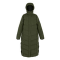 Dark Khaki - Front - Regatta Womens-Ladies Eloria Padded Jacket