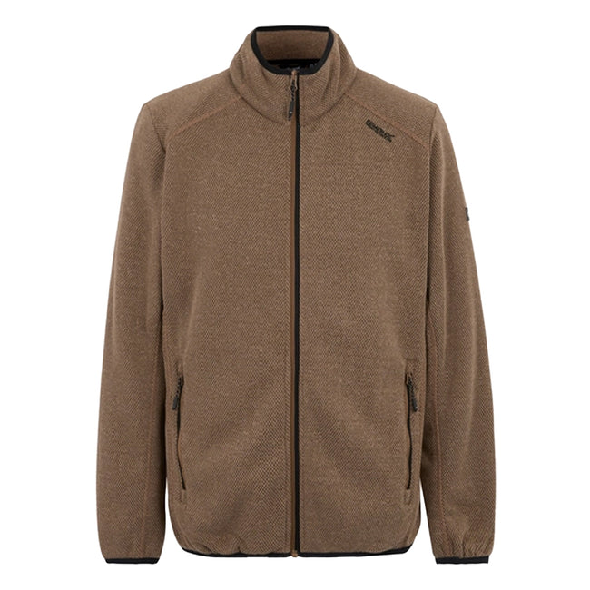 Nut Brown - Front - Regatta Mens Torrens Full Zip Fleece Jacket