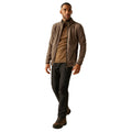 Nut Brown - Close up - Regatta Mens Torrens Full Zip Fleece Jacket