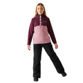 Black - Close up - Dare 2B Childrens-Kids Pow II Waterproof Ski Trousers