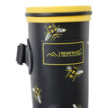 Black - Pack Shot - Regatta Womens-Ladies Amelia Bee Wellington Boots