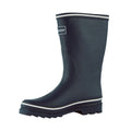 Navy - Side - Regatta Womens-Ladies Amelia Logo Wellington Boots
