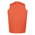 Clover Red - Back - Regatta Professional Womens-Ladies Orla Kiely Floral Quilted Gilet