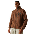Dark Brown - Front - Dare 2B Mens Camber Recycled Polyester Fleece