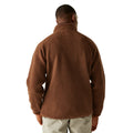 Dark Brown - Back - Dare 2B Mens Camber Recycled Polyester Fleece