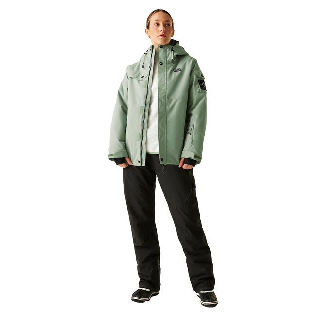 Glacier Green - Pack Shot - Dare 2B Womens-Ladies Life Ski Jacket
