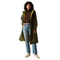 Olive - Pack Shot - Regatta Womens-Ladies Orla Kiely Abstract Changing Robe