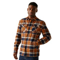 Glazed Ginger-Navy - Lifestyle - Regatta Mens Spennith Shacket