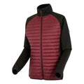 Dark Maroon-Black - Side - Regatta Mens Clumber Hybrid Jacket
