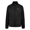 Black - Front - Regatta Mens Clumber Hybrid Jacket