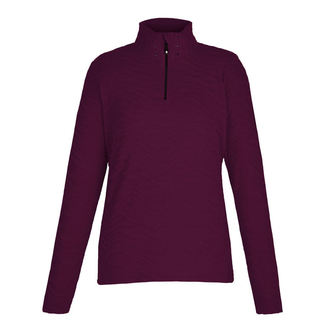 Fig - Front - Dare 2B Womens-Ladies Glamourize III Quilted Quarter Zip Midlayer