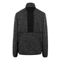 Ash Marl-Black - Back - Regatta Mens Baslinn Fleece Jacket