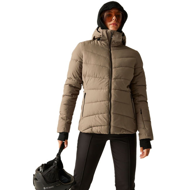 Pine Bark - Lifestyle - Dare 2B Womens-Ladies Glacier Ski Jacket