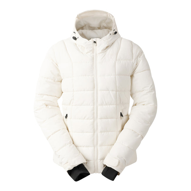 Egret - Front - Dare 2B Womens-Ladies Blindside Ski Jacket